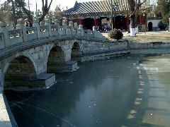 U. Peking West Gate bridge