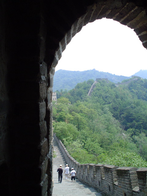View from a guard house
