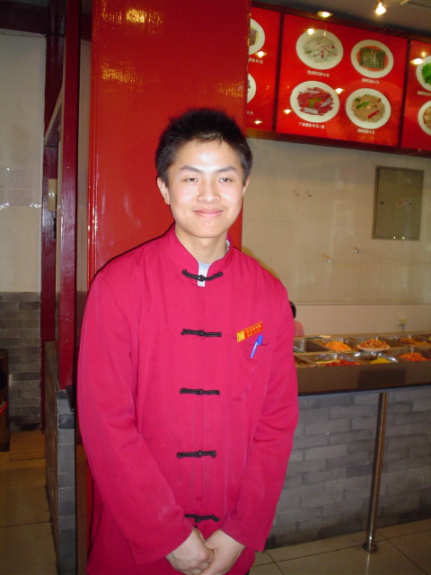 Very sweet waiter