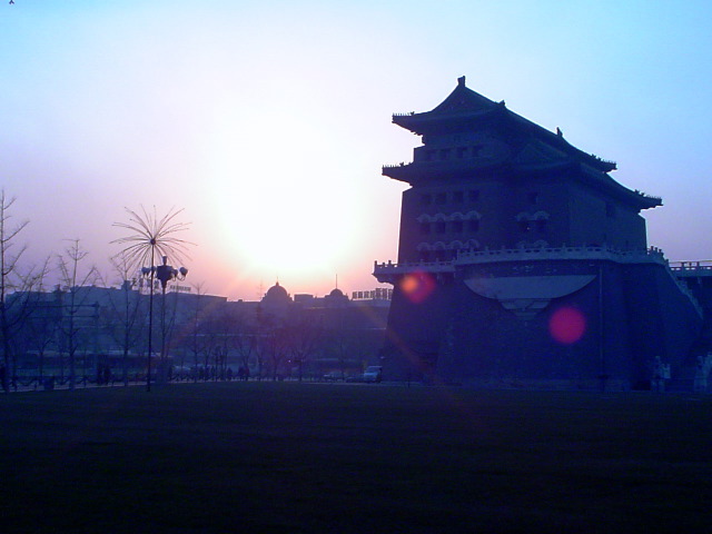sunset_Zhengyangmen2.JPG