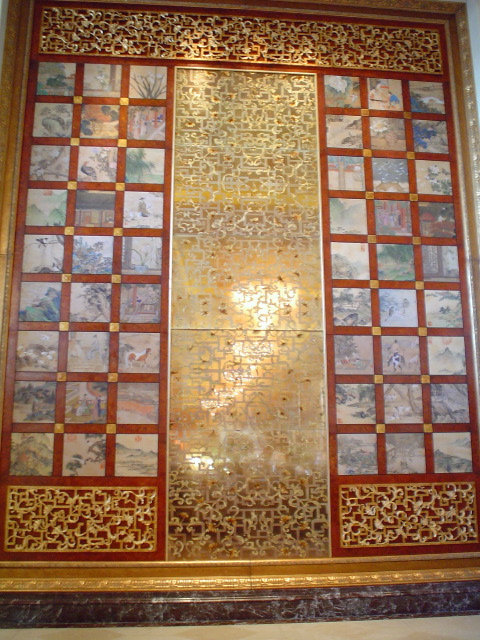 China World Hotel mural